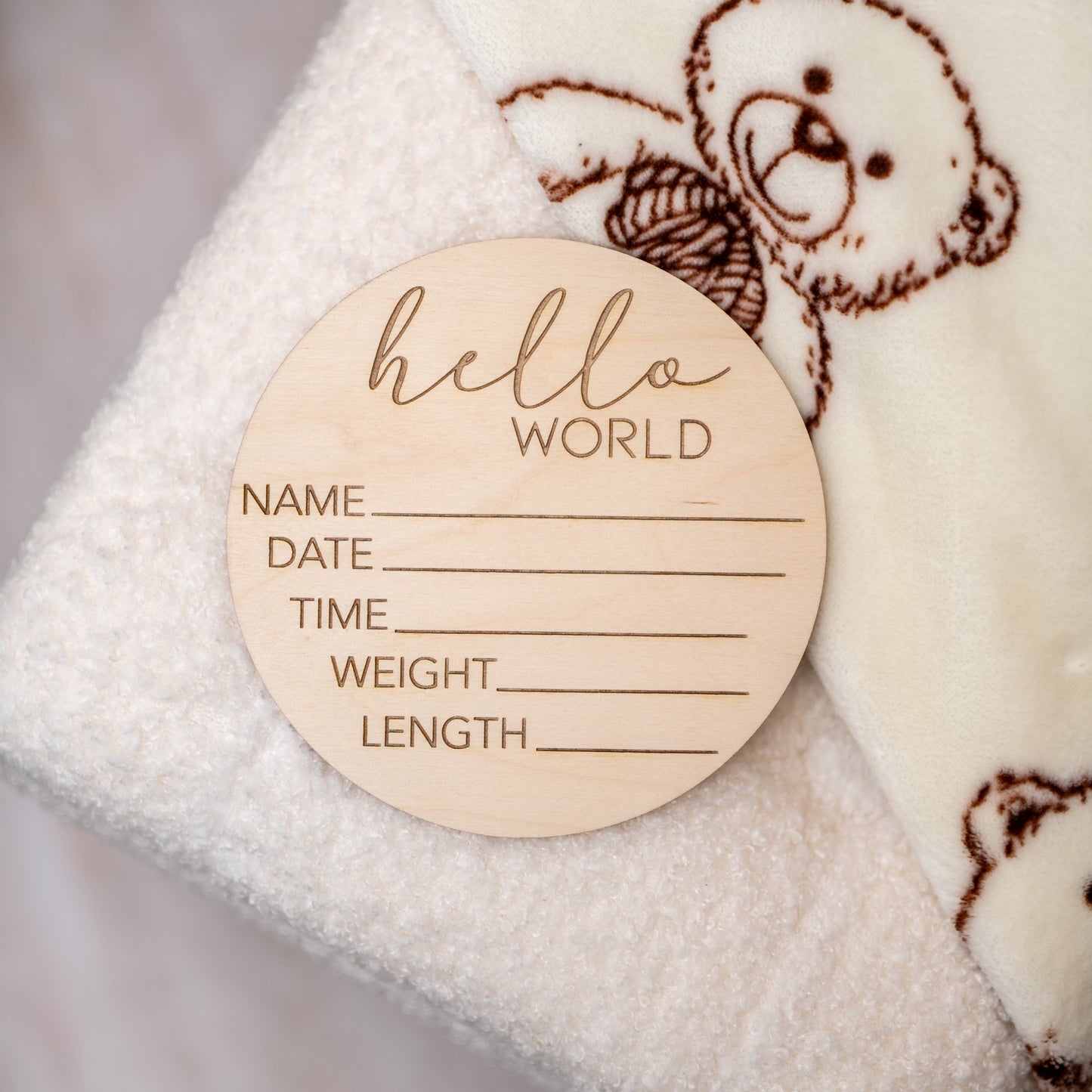 Baby Monthly Milestone Discs (1–12 Months)