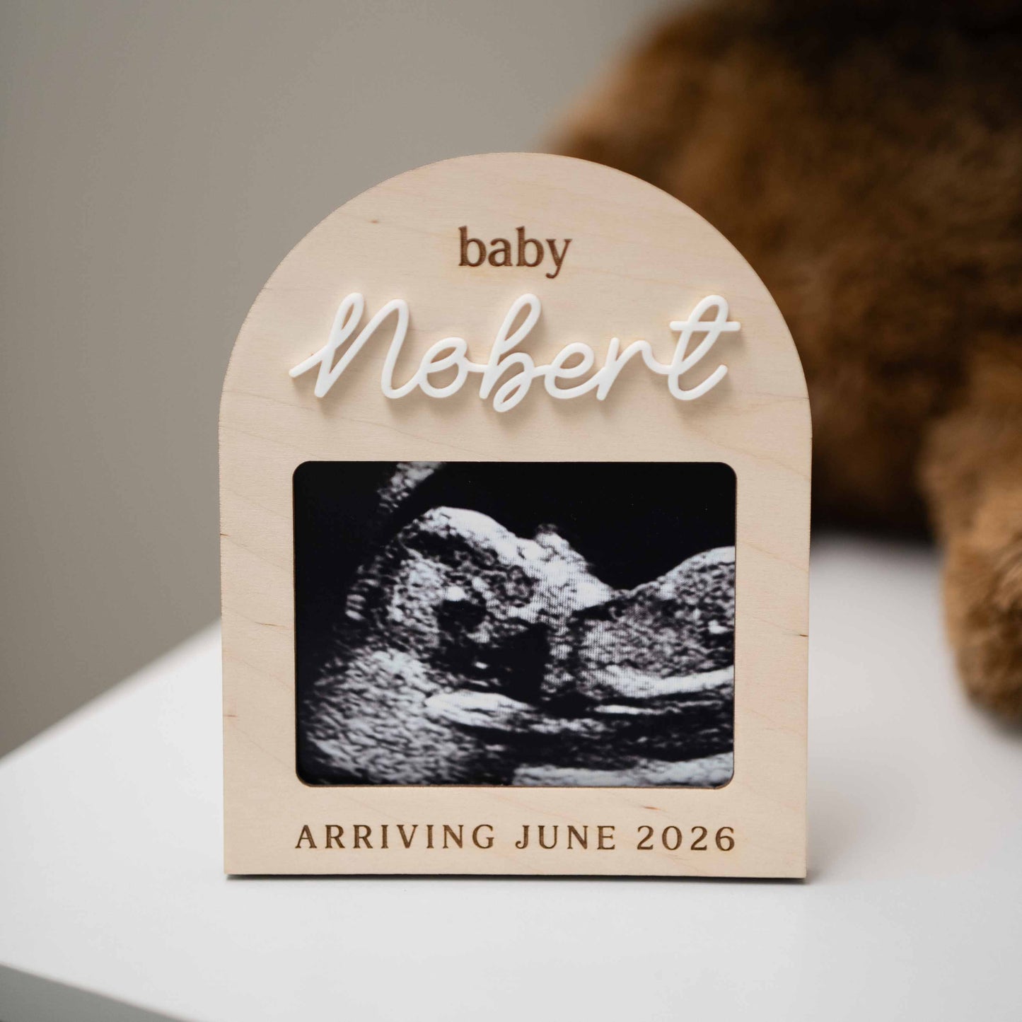 Pregnancy Announcement Ultrasound Frame
