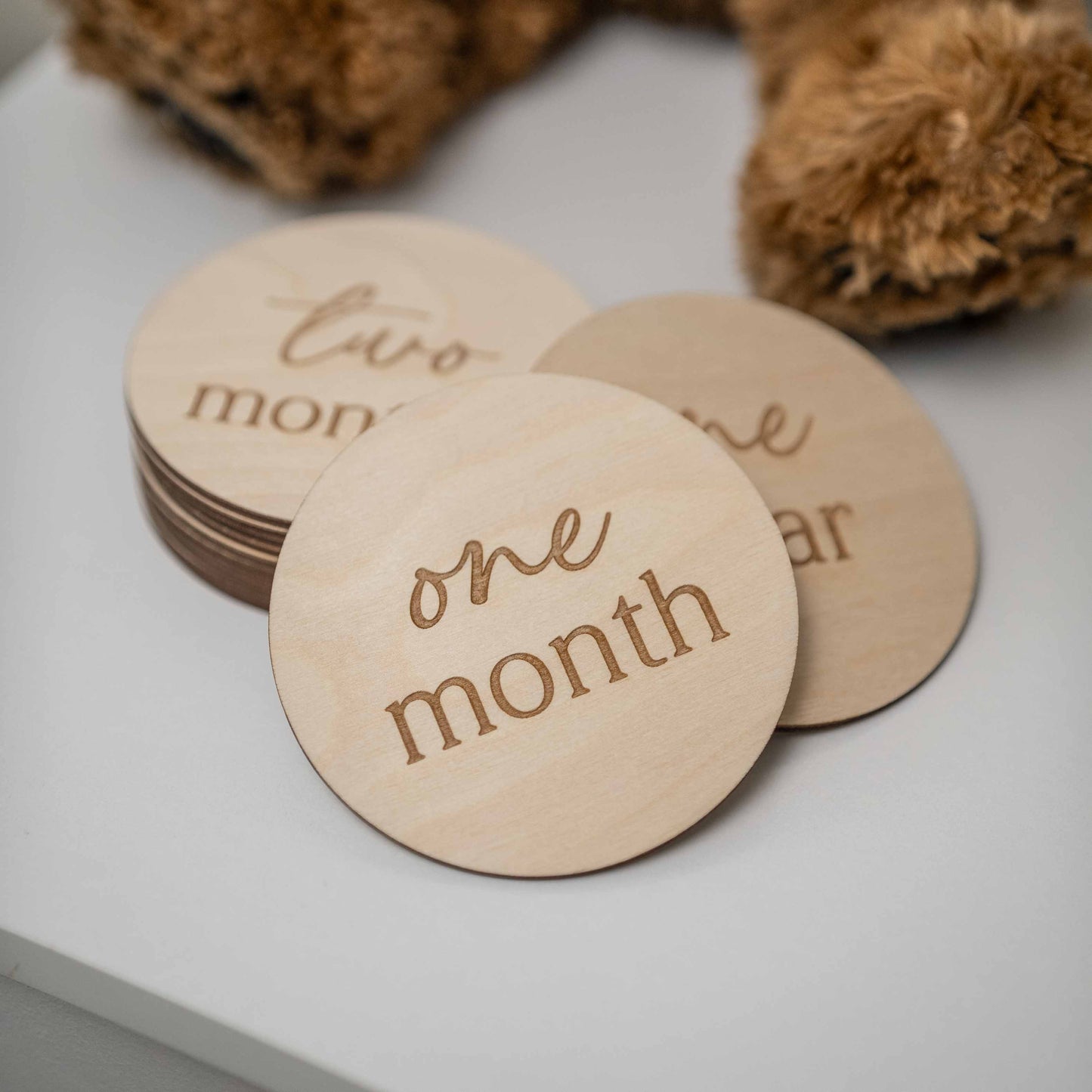 Baby Monthly Milestone Discs (1–12 Months)