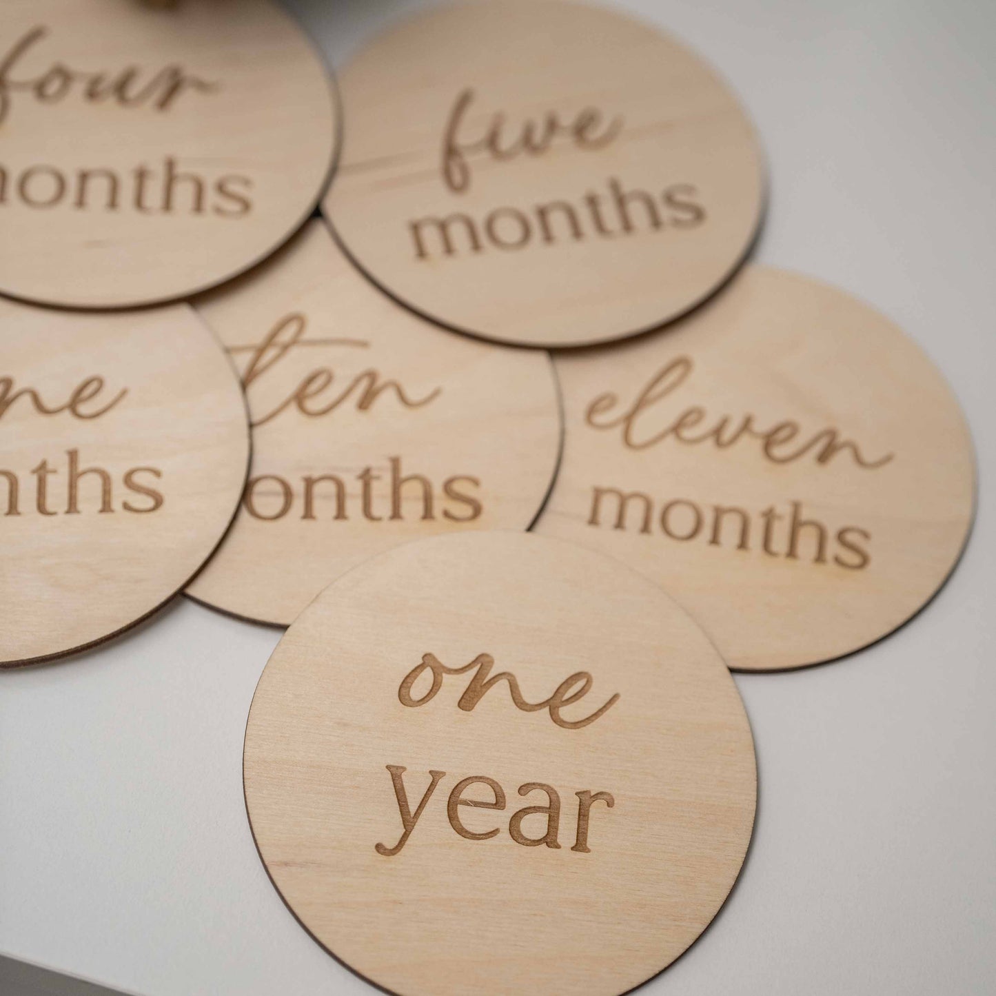 Baby Monthly Milestone Discs (1–12 Months)